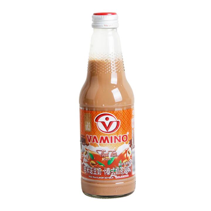 Vamino Thai Tea Flavor Soymilk - 300ml