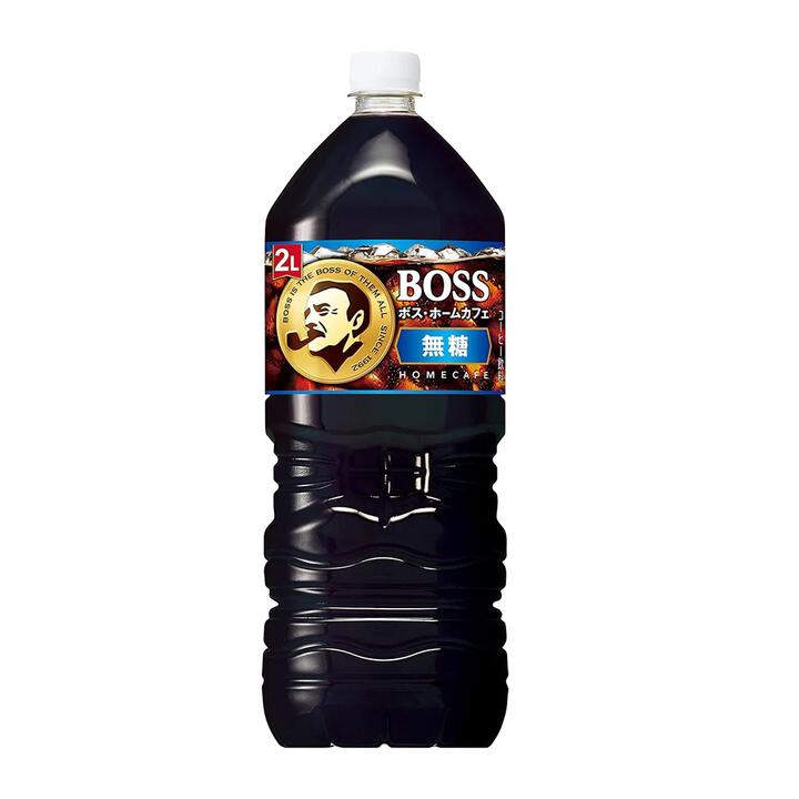 Suntory Boss Home Cafe Unsweetened Ready-to-Drink Coffee - 2L