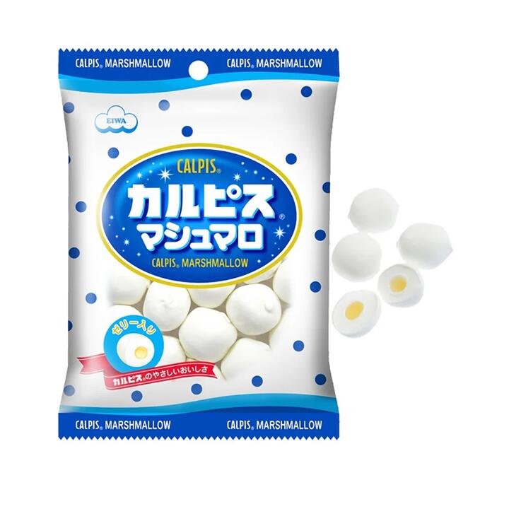 Eiwa Calpis Marshmallow - Soda Flavor, 65g