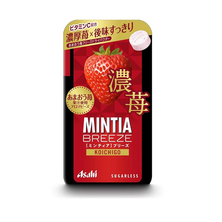 Asahi Mintia Strawberry Flavor Throat Lozenges - 22g