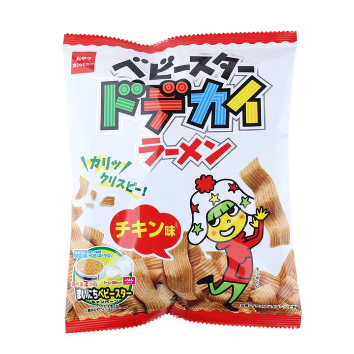 Baby Star Crispy Noodle Snack Chicken Flavor - 62g