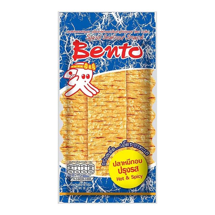Bento Hot & Spicy Squid Seafood Snack - 20g