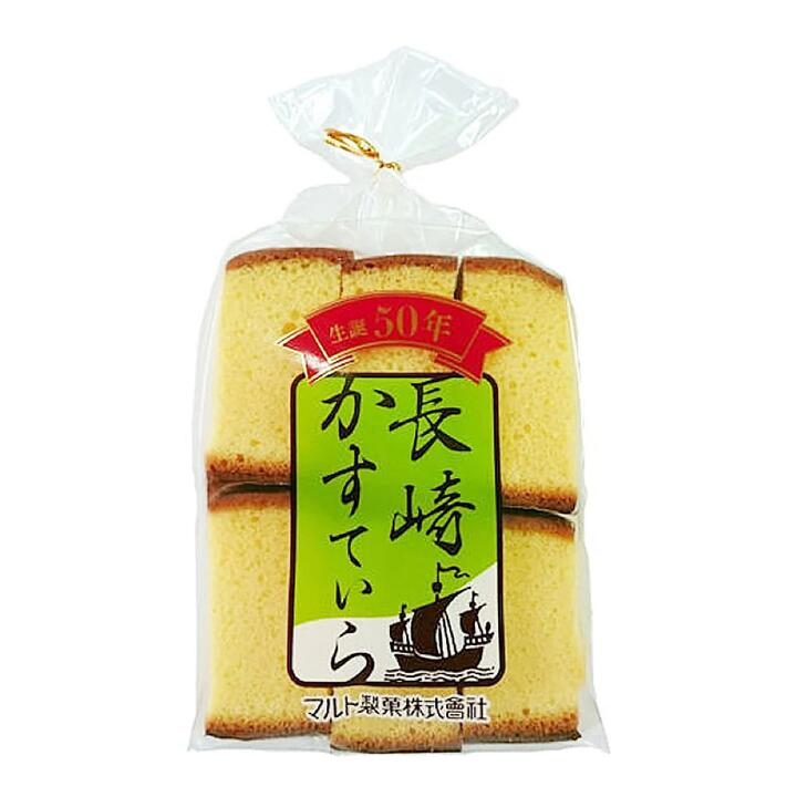Maruto Nagasaki Castella Cake - 6 Pieces, 258g