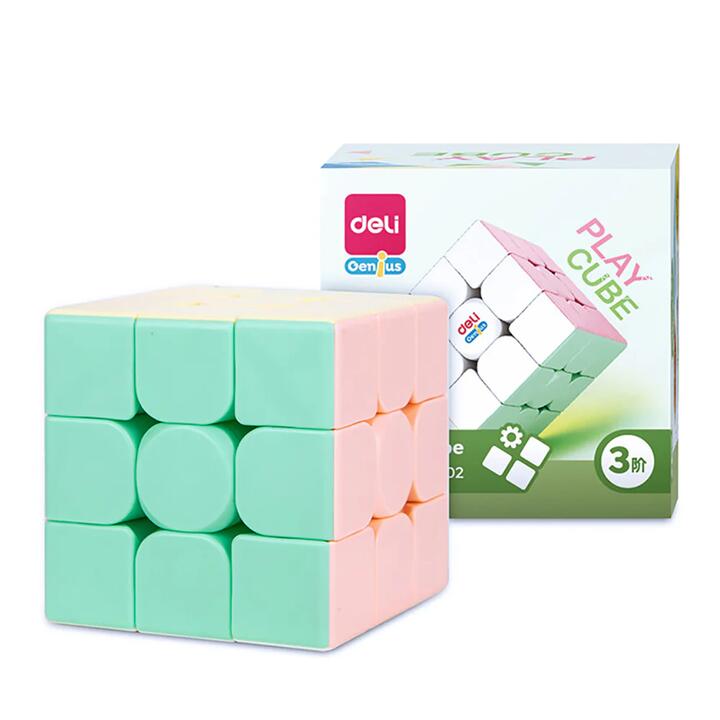 Deli 3x3 Macaron Color Cube