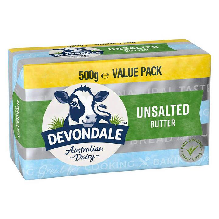 Devondale Unsalted Butter - 500g
