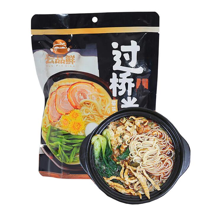 Yun Pin Xian Chrysanthemum Chicken Flavor Crossing-the-Bridge Rice Noodles - 198g