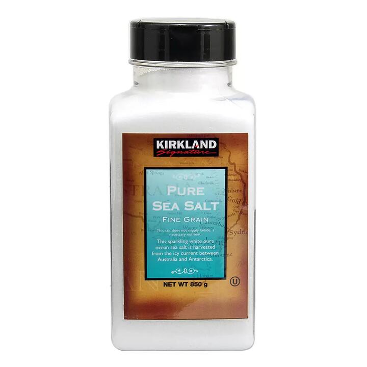 Kirkland Pure Sea Salt Fine Grain - 850g