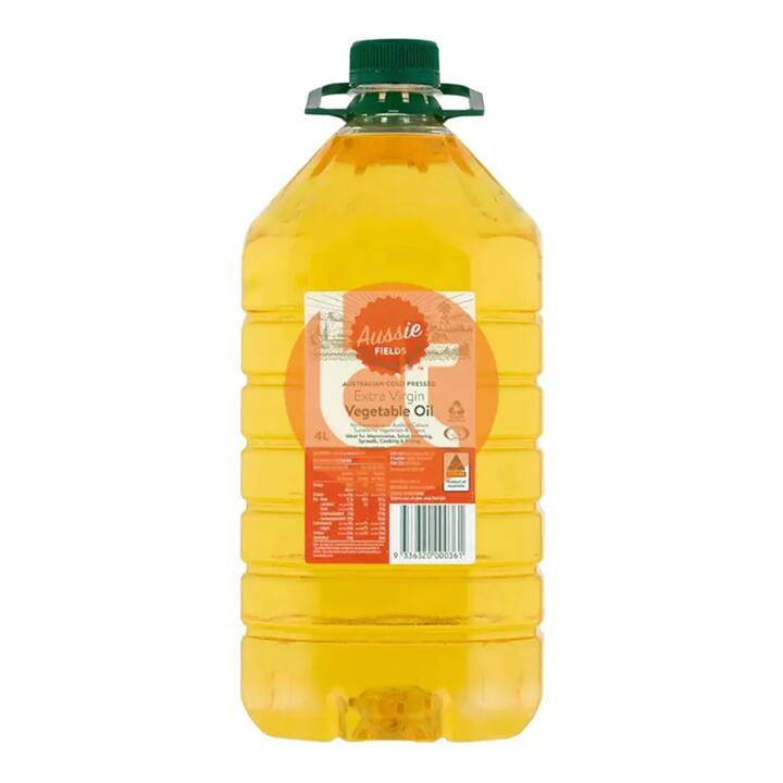 Aussie Fields Vegetable Oil - 4L