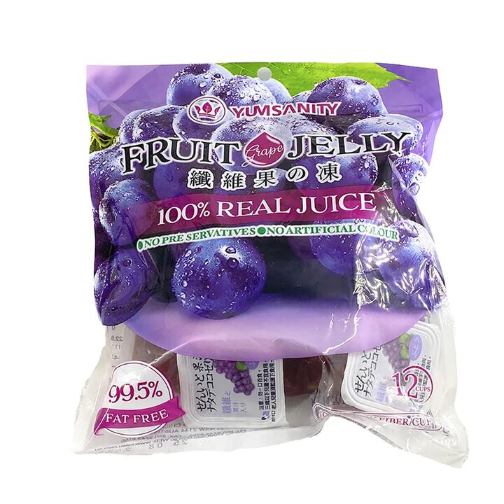 Yumsanity Grape Flavored Fiber Jelly - 316g