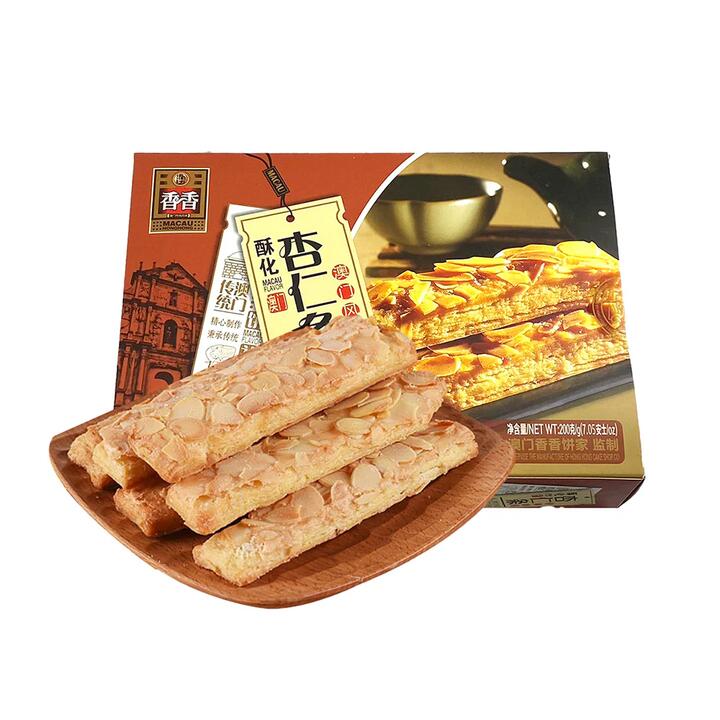 Macau Xiangxiang Crispy Almond Strips - 200g