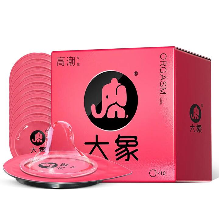 Elephant Orgasm Condoms for Women - 10 Pieces