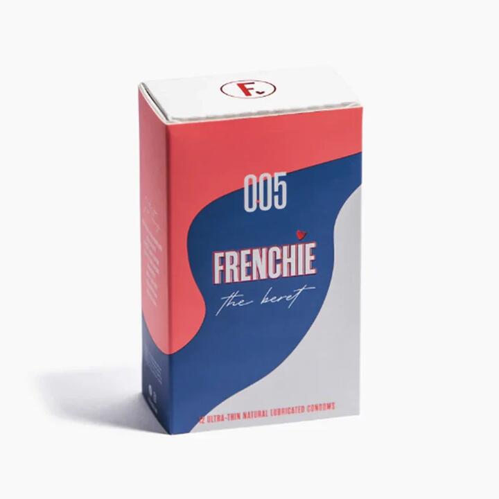 Frenchie The Beret Ultra-Thin Natural Lubricated Condoms - 12 Pack