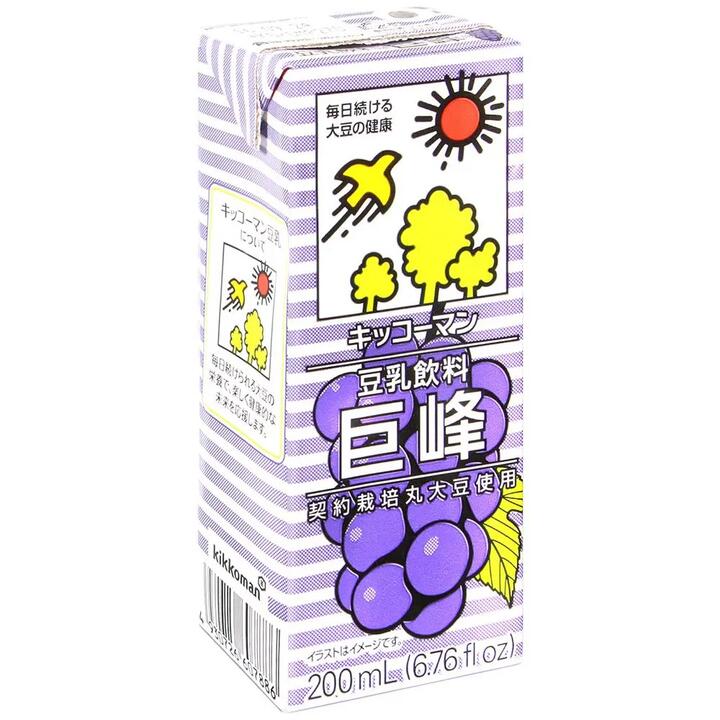 Kikkoman Kyoho Grape Soy Milk 200ml