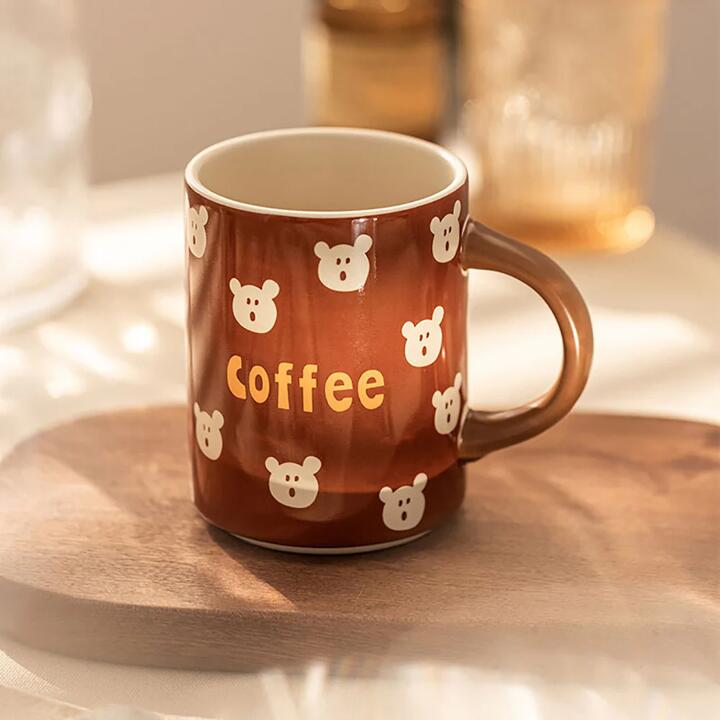 Modern SweetHome Bear Face Coffee Mug 501ml-600ml