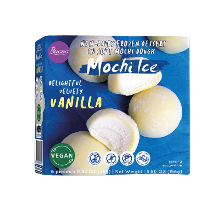 Buono Mochi Ice Cream Vanilla Flavor 6pcs 156g