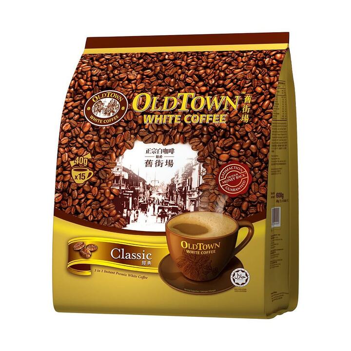 OldTown Authentic White Coffee Classic - 15 Sachets, 570g