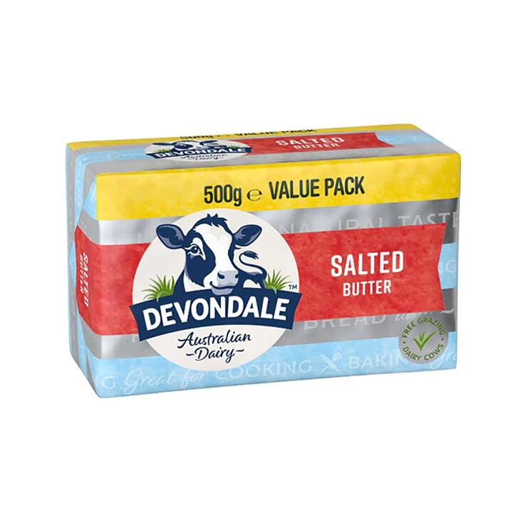 Devondale Salted Butter 500g