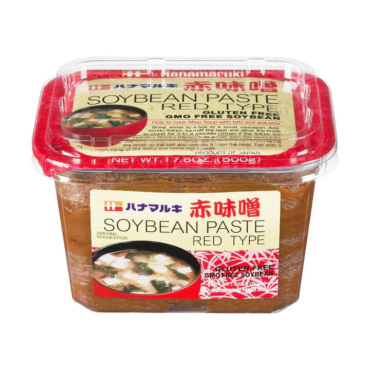 Hanamaruki Japanese Red Miso Paste - 500g