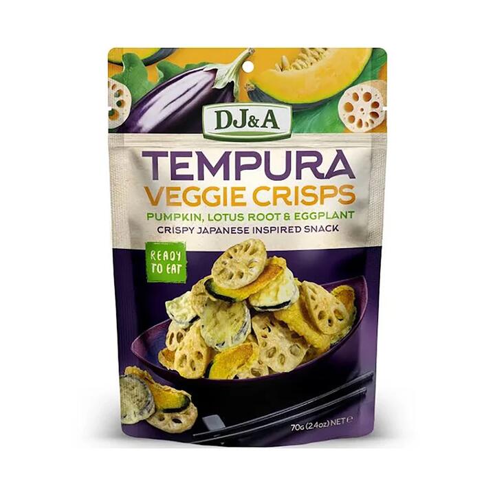 DJ&A Tempura Veggie Crisps - 270g