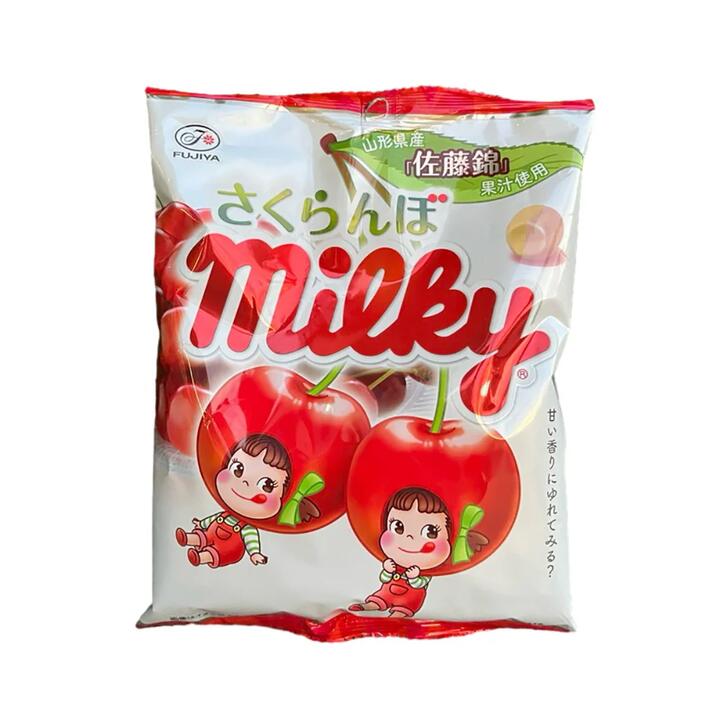 Fujiya Milky Cherry Flavor Candy - 68g