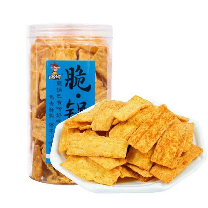 Wuming Xiaozu Crispy Rice Crackers - Crab Roe Flavor, 210g