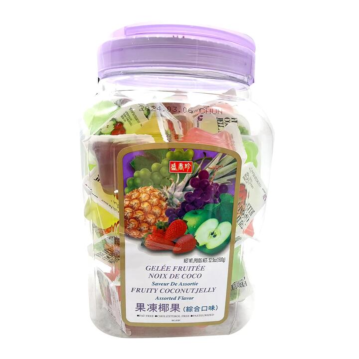 Senjyo Assorted Fruity Coconut Jelly - 1.5kg