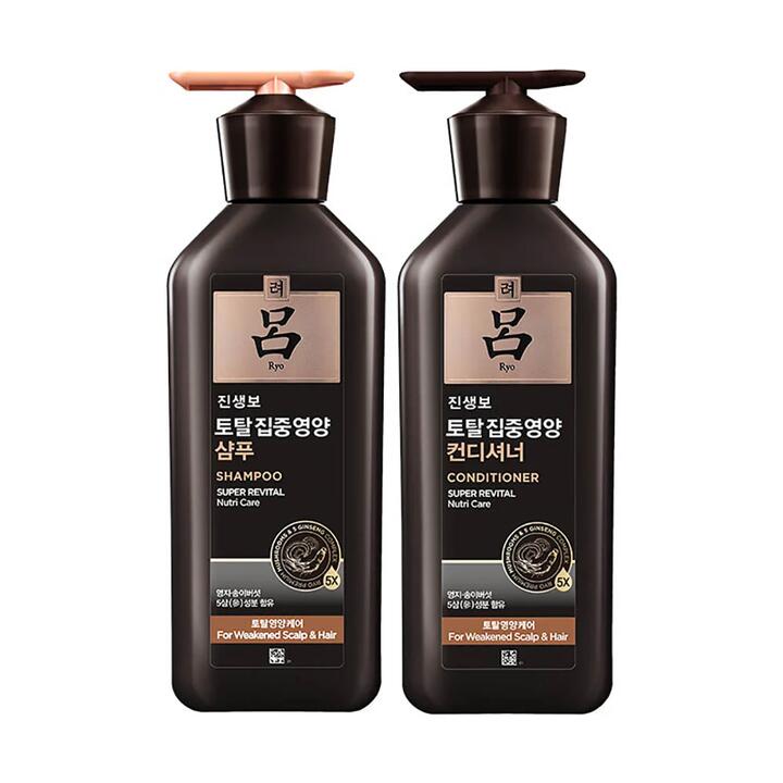 Ryo Super Revital Shampoo & Conditioner Set - 400ml Each