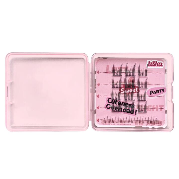 LiShu Pure Desire Cat Ear Manga Style Short False Eyelashes