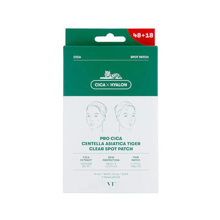 VT Cica Centella Asiatica Tiger Clear Spot Patch - 66 Patches
