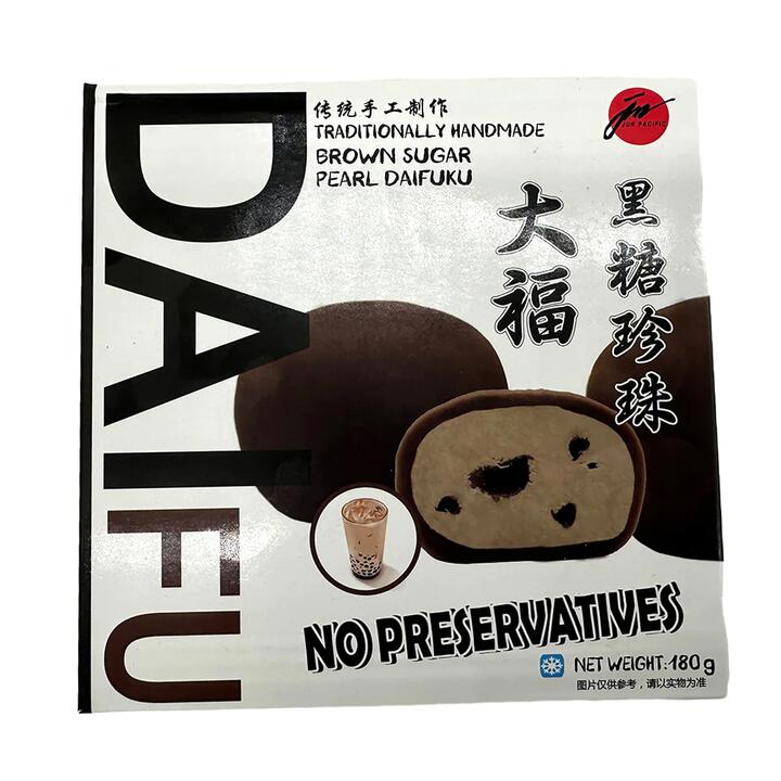 Jun Frozen Brown Sugar Pearl Daifuku - 4 Pieces, 200g