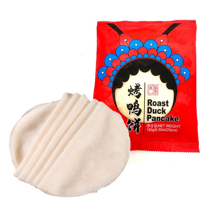 Zhang Lisheng Frozen Roast Duck Pancakes - 20 Pieces, 180g