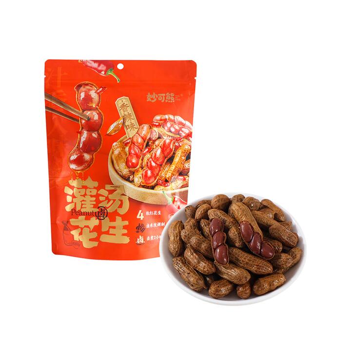 Miaoke Bear Spicy Soup Peanuts - 230g
