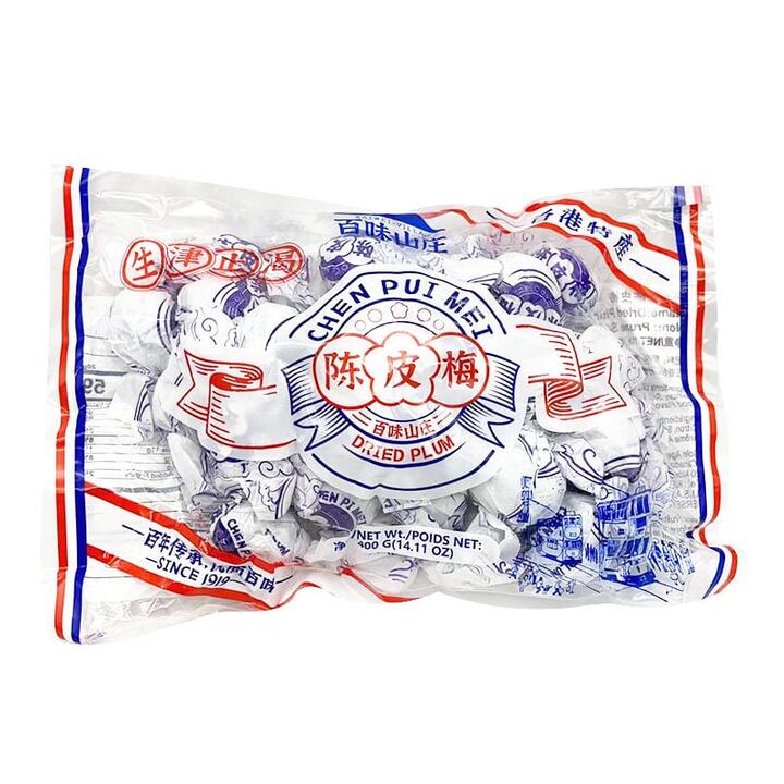 Baiwei Shanzhuang Dried Tangerine Peel Plums - 400g