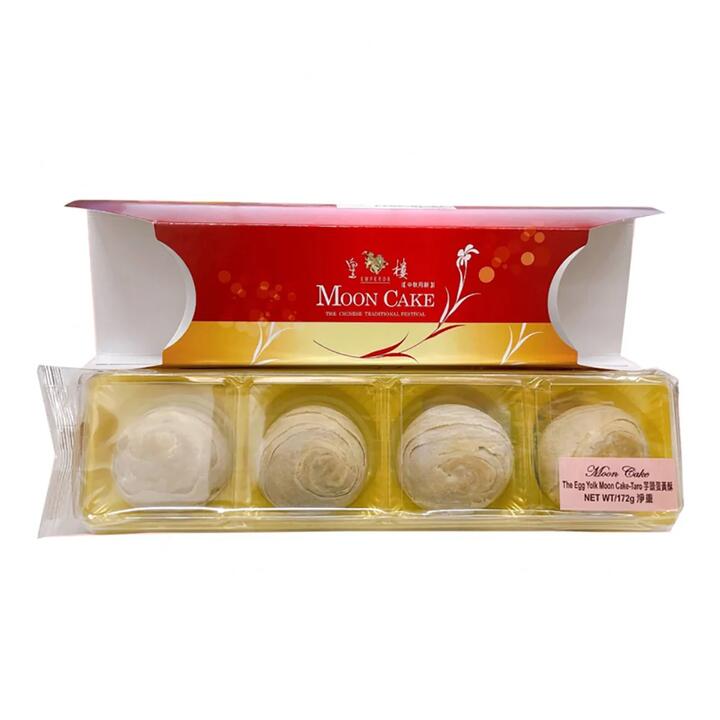 Isabelle Taro and Salted Egg Yolk Pastry - 4 Pieces, 172g