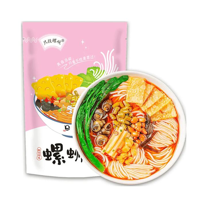 Zhitouluowan Guangxi Liuzhou Specialty Snail Noodles - 320g