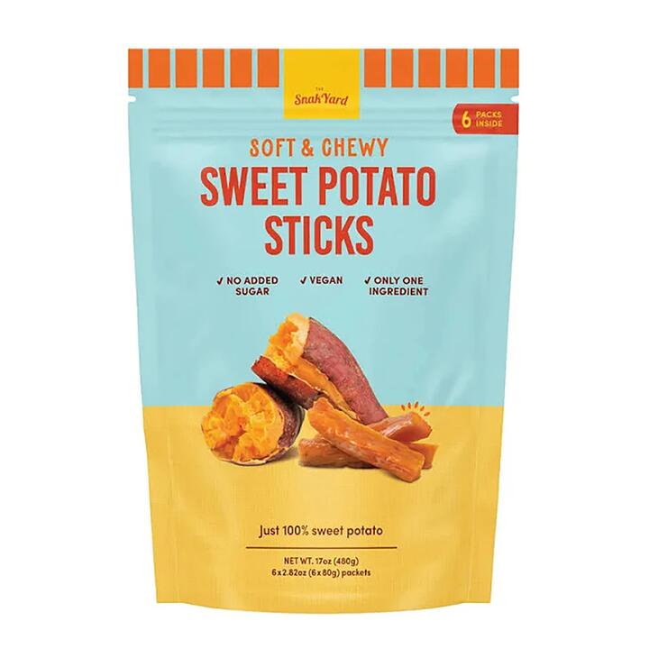 Snak Yard Soft & Chewy Sweet Potato Sticks - 480g