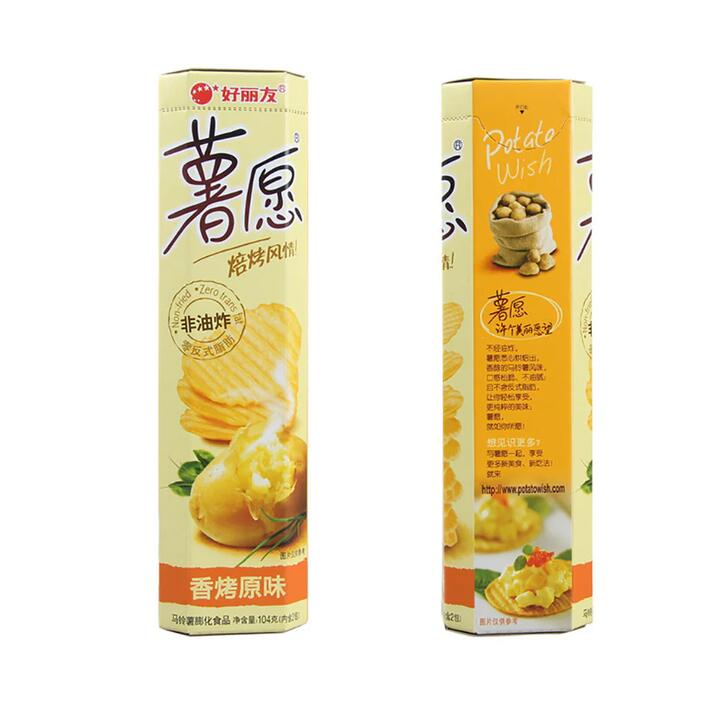 Orion Potato Wish Non-Fried Potato Chips - Original Flavor, 104g
