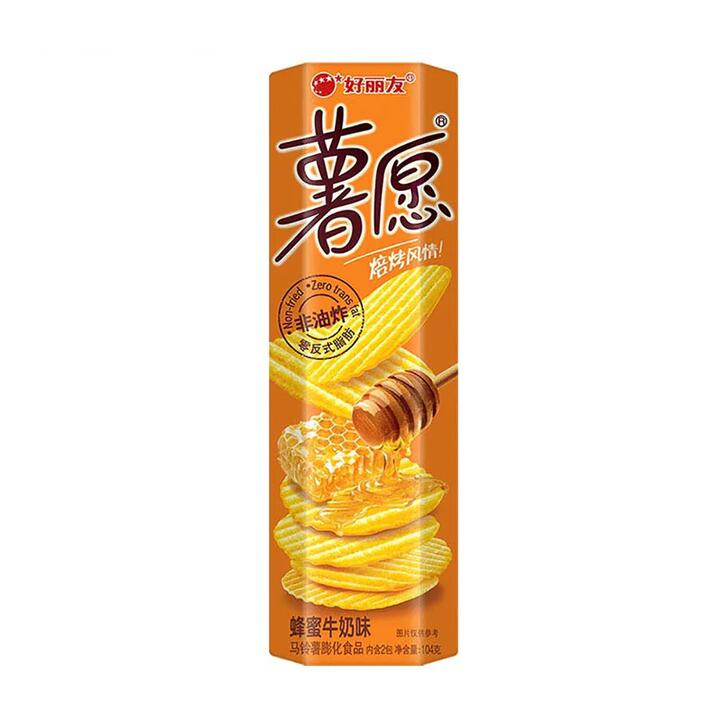 Orion Potato Chips Honey Milk Flavor - 104g