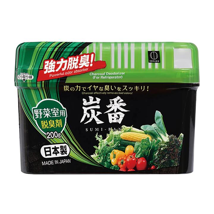 Kokubo Refrigerator Vegetable Compartment Deodorizer - 200g