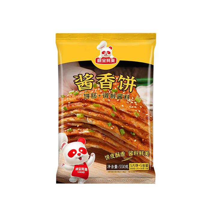 Liangquanqimei Frozen Savory Sauce Pancakes - 550g