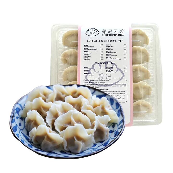 Yanji Pure Dumplings Shrimp and Three Delicacies Dumplings - 375g