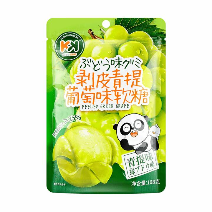 Chaoyouwei Peeled Green Grape Gummies - 108g