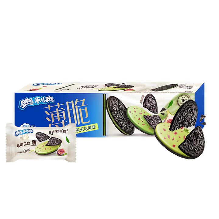 Oreo Thins Matcha Fig Flavor Cookies - 95g
