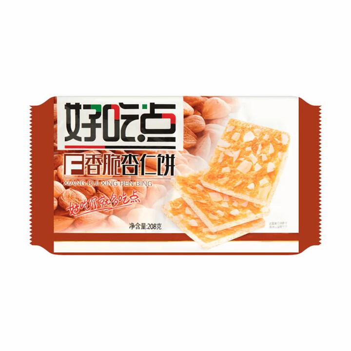 Hao Chi Dian Crispy Almond Biscuits - 208g