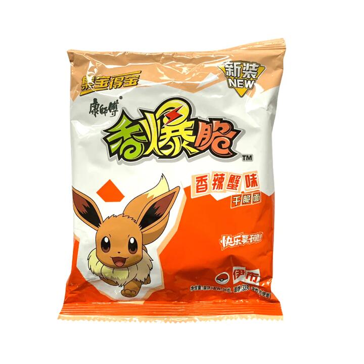 Master Kong Spicy Crab Flavor Crunchy Noodles - 33g