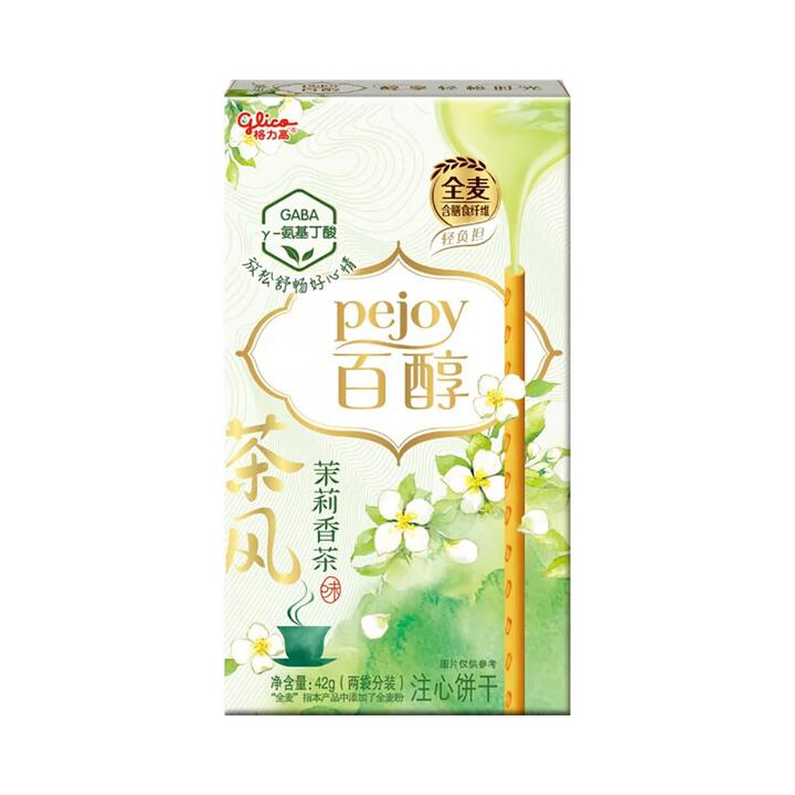 Glico Pejoy Jasmine Tea Flavor Biscuit Sticks - 42g