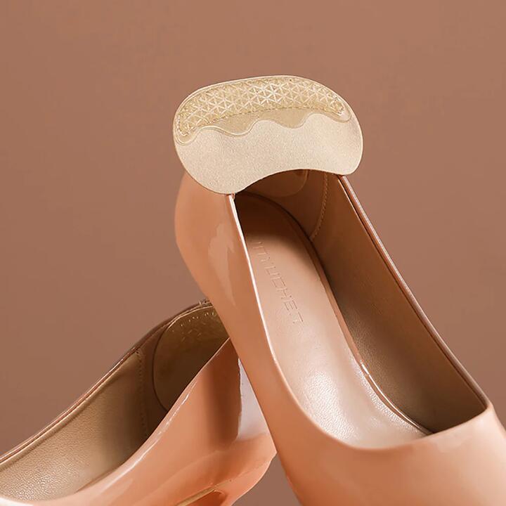 FaSoLa Anti-Friction Heel Pads - Nude, 2 Pairs