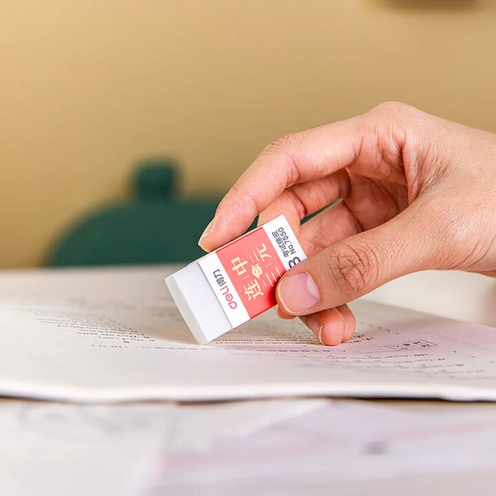 Deli 2B Exam Eraser - White