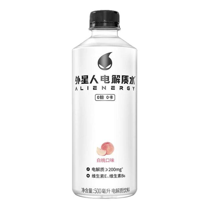 Genki Forest Alienergy Electrolyte Water Peach Flavor 500ml