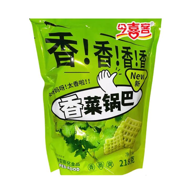 Jin Xike Cilantro Rice Crackers - 218g